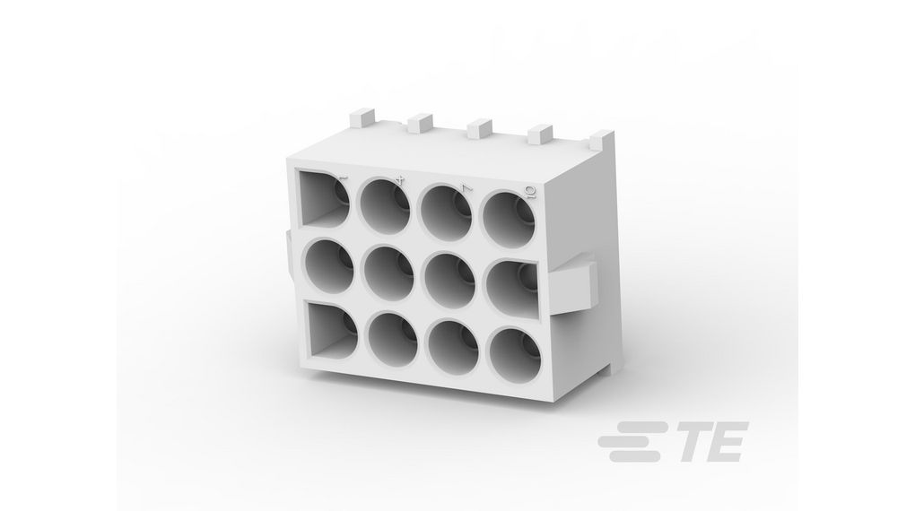 12P UMNL HDR ASSY POL 94VO Pin & Socket, Pack of 75 pieces